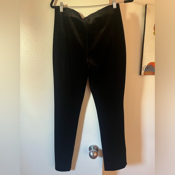 Chicos Velvet Ankle Pants - Picture 2 of 4